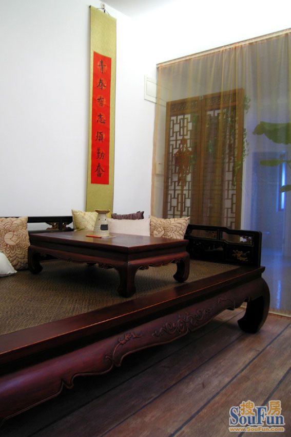 石湖华城-中式古典-三居室