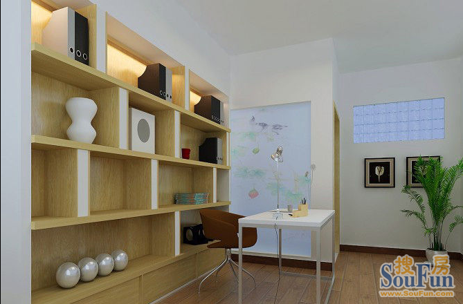 仁恒G53公寓-混合型风格-二居室