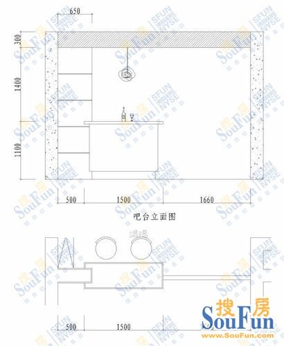 富豪新岸-现代简约-二居室