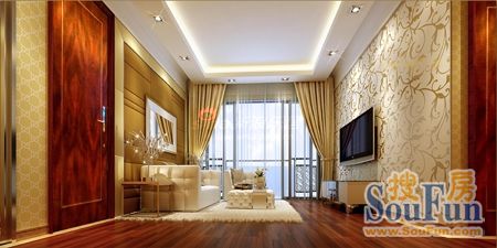 228国际公寓-混合型风格-二居室