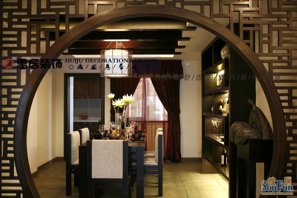 上海滩大宁城-中式古典-四居室