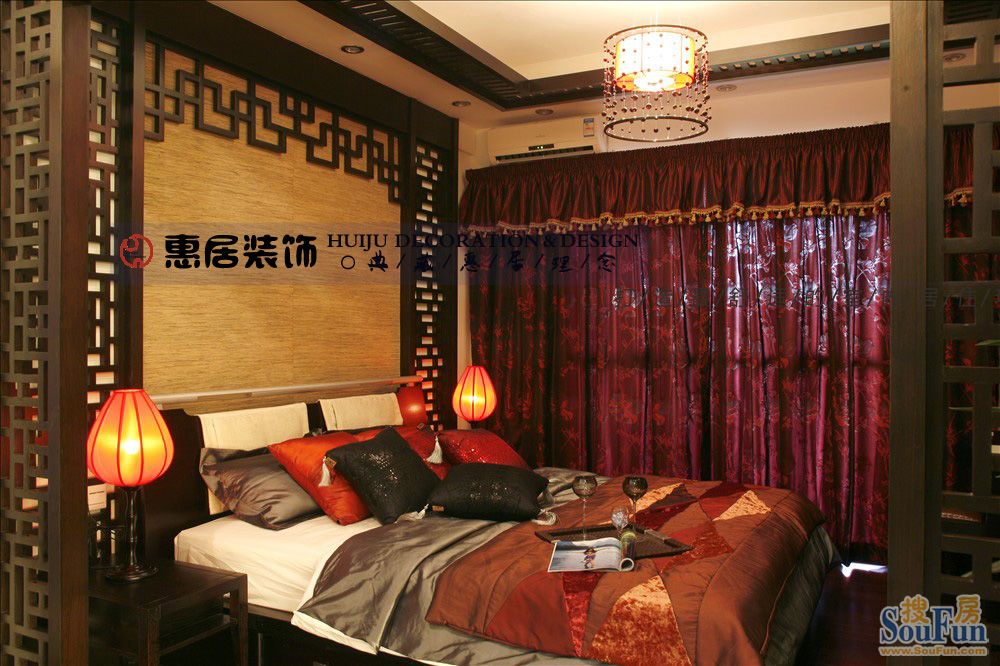 惠南一方新城-中式古典-二居室