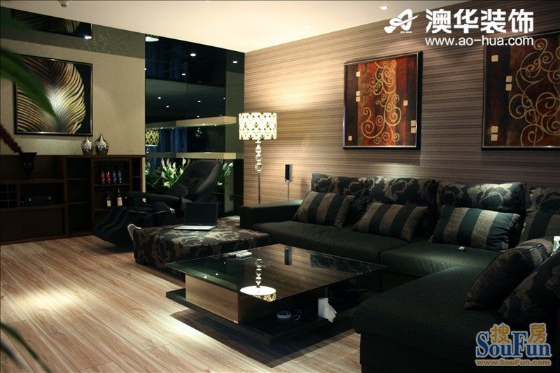 中南国际城D座-现代简约-三居室