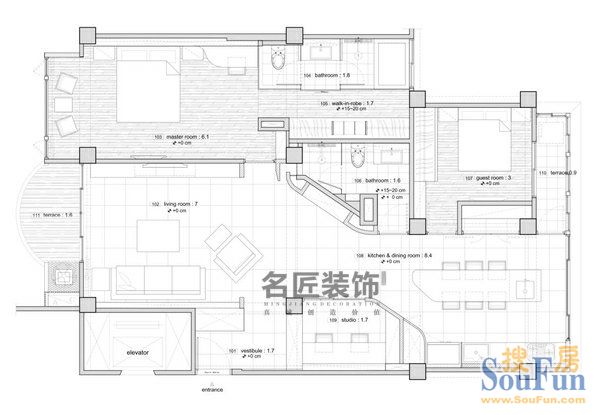 新成屋-现代简约-三居室