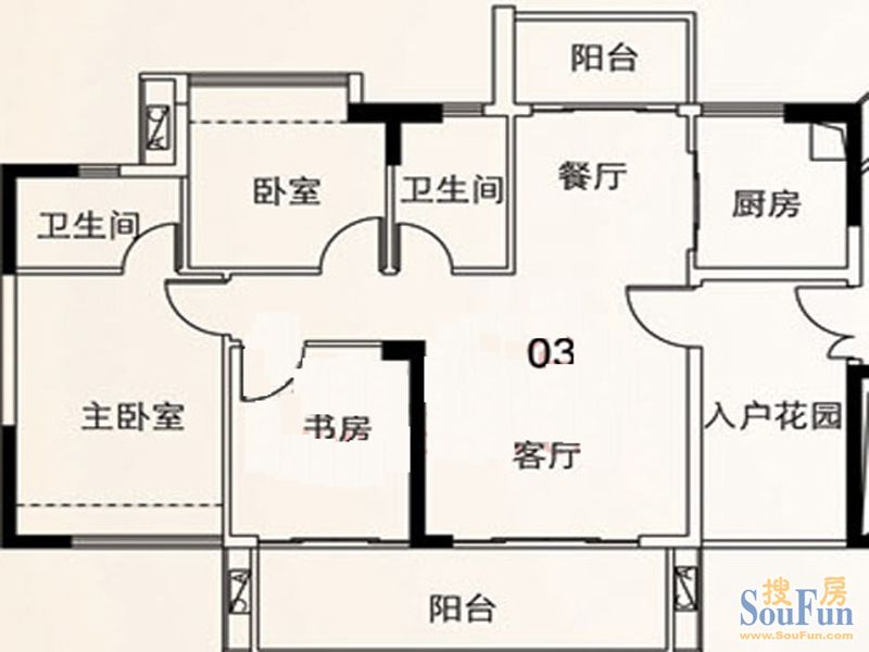 可逸家园-现代简约-三居室