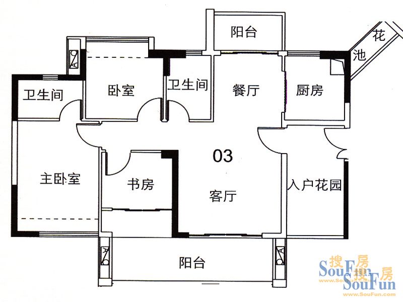 可逸家园-现代简约-三居室