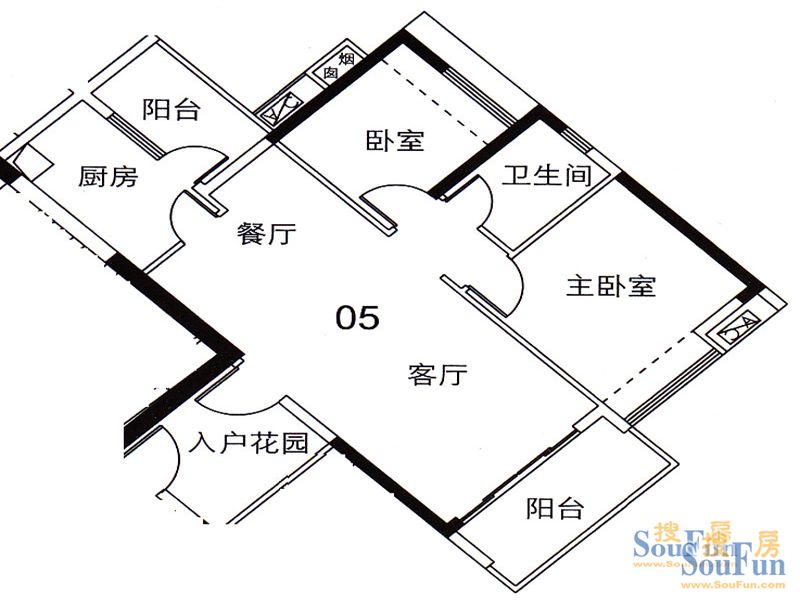 可逸家园-现代简约-三居室