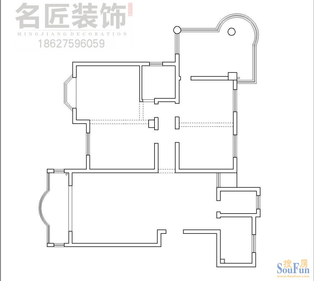 恒盛世家-现代简约-三居室