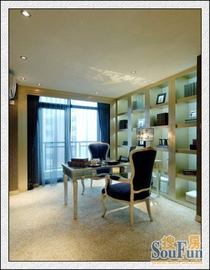 爱家国际华城三期皇家公馆-混合型风格-三居室