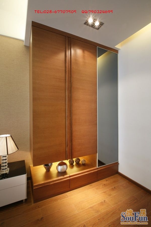 华府世家装修设计样板房征集推荐香港古兰装饰-现代简约-三居室