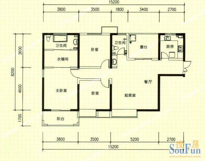 长兴·园湖曲-现代简约-三居室