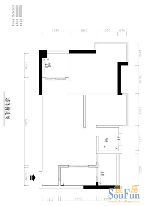 理想城市花园-东南亚风格-二居室