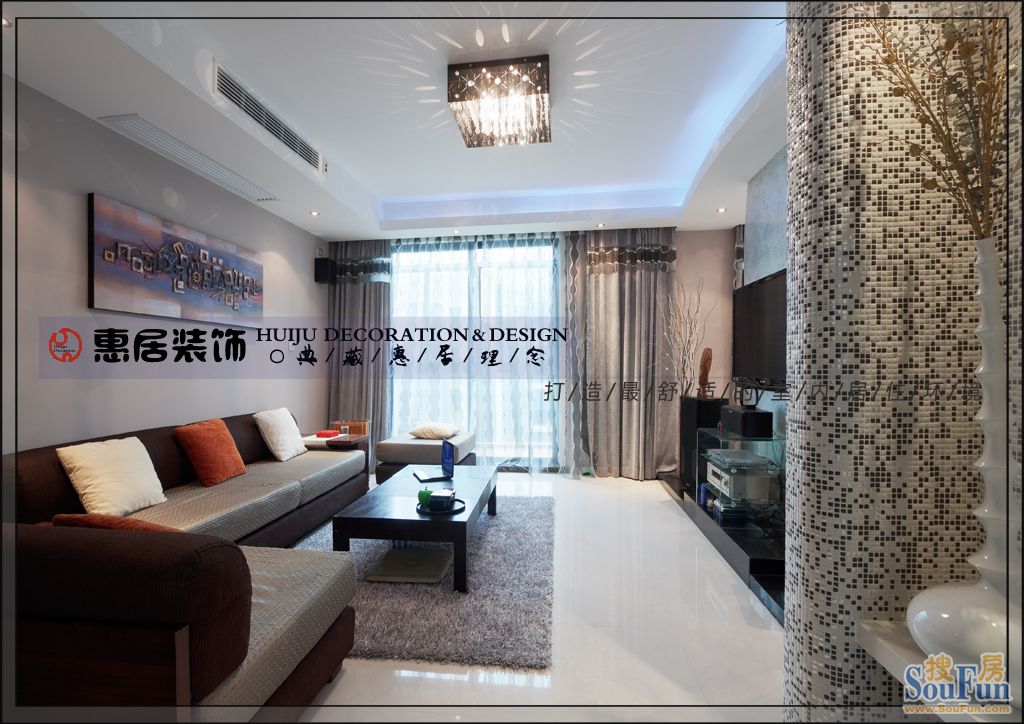 保利叶上海-现代简约-二居室