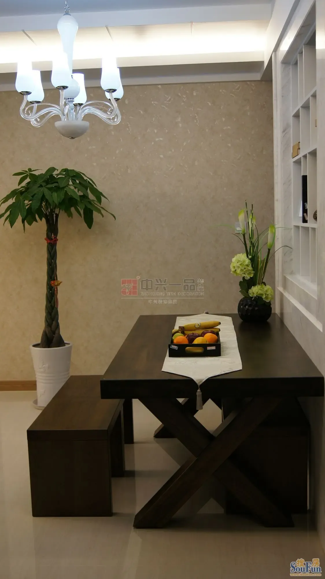 栖霞瑜憬湾-现代简约-二居室