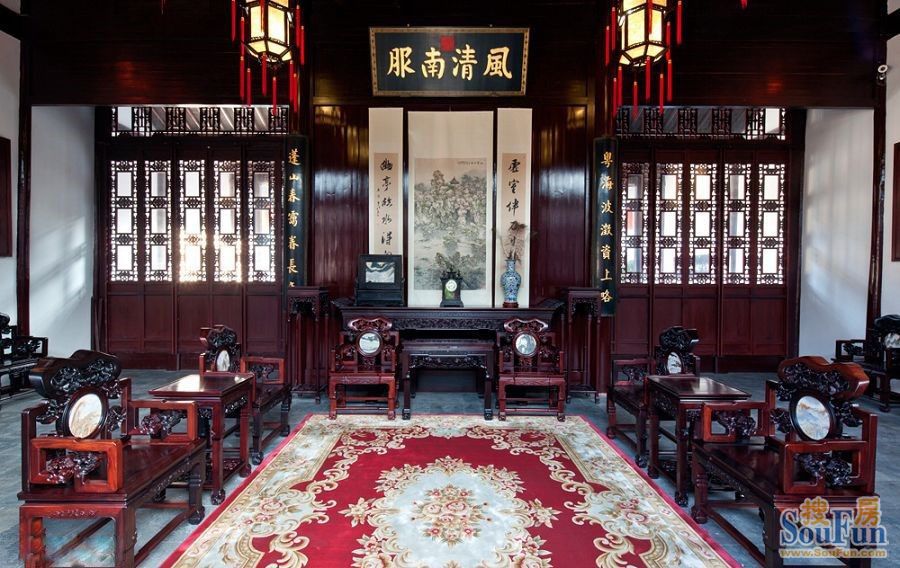 平江路-中式古典-四居室