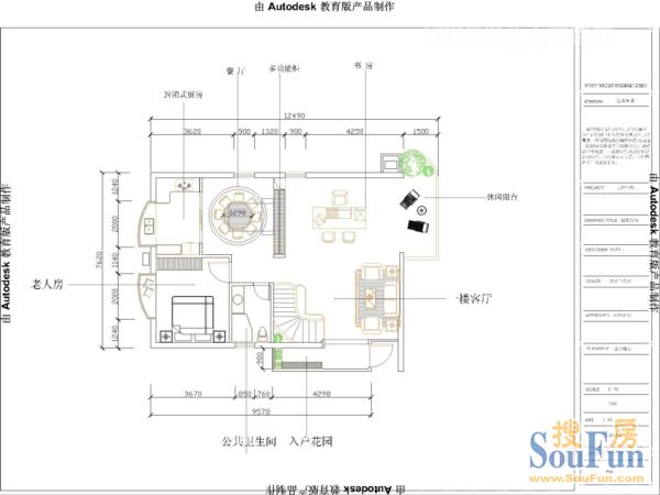 古龙御园-现代简约-跃层