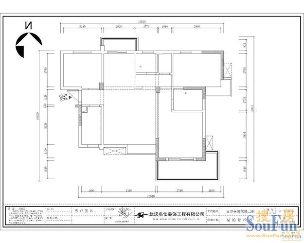 百步亭现代城二区-现代简约-三居室