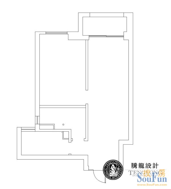 尚海湾豪庭-西式古典-一居室