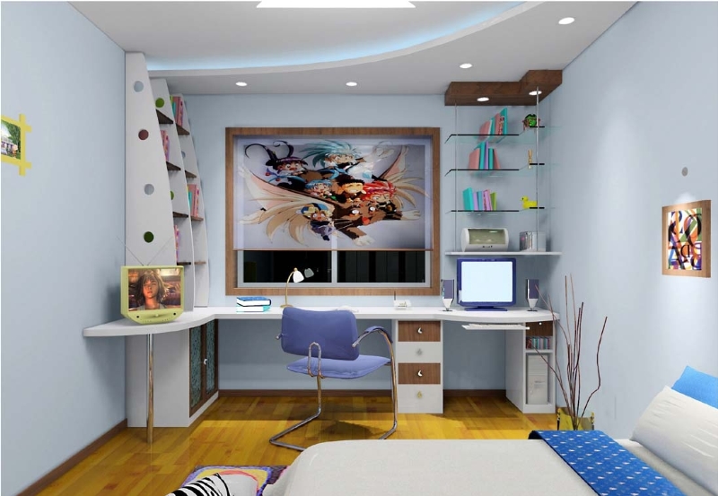 越秀地产珠江新城D8-C3项目-现代简约-一居室