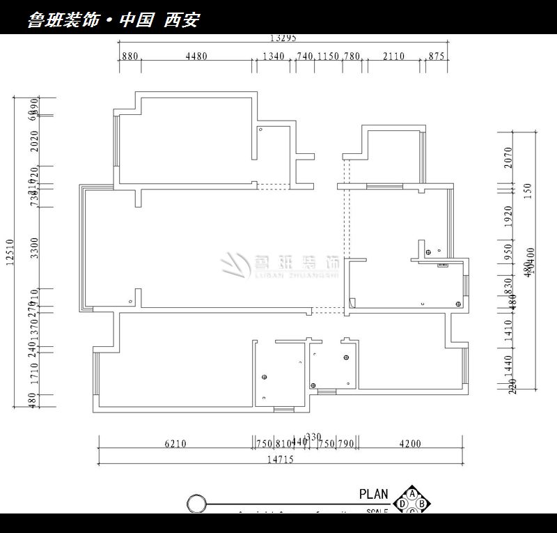 高新枫林华府-欧美风情-四居室