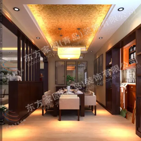 方正中式风格别墅283平米38万-福缘山庄别墅装修案例-潍坊房天下家居