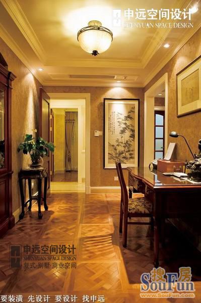 大上海国际花园亦园-混合型风格-三居室