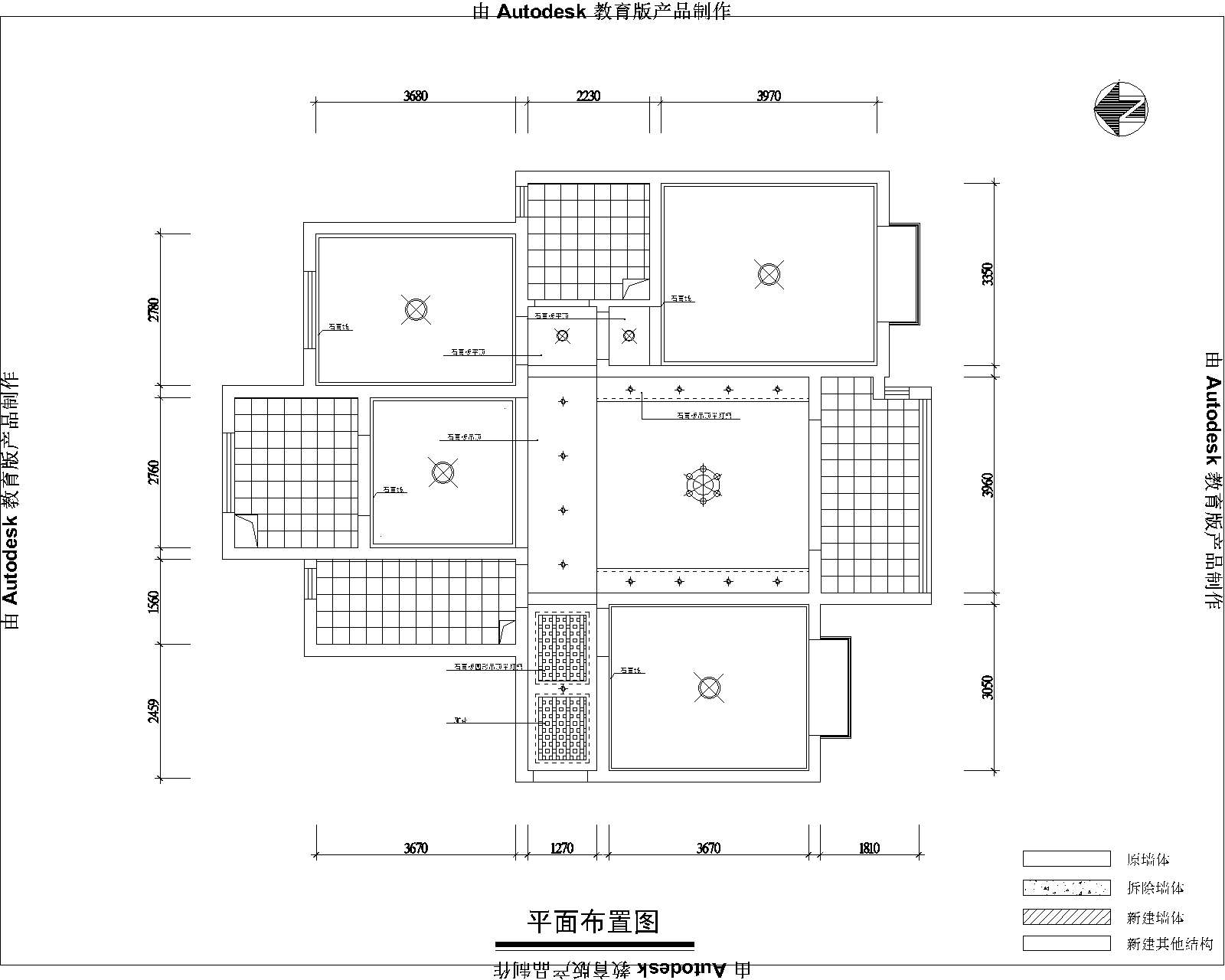龙鼎天悦-中式古典-三居室