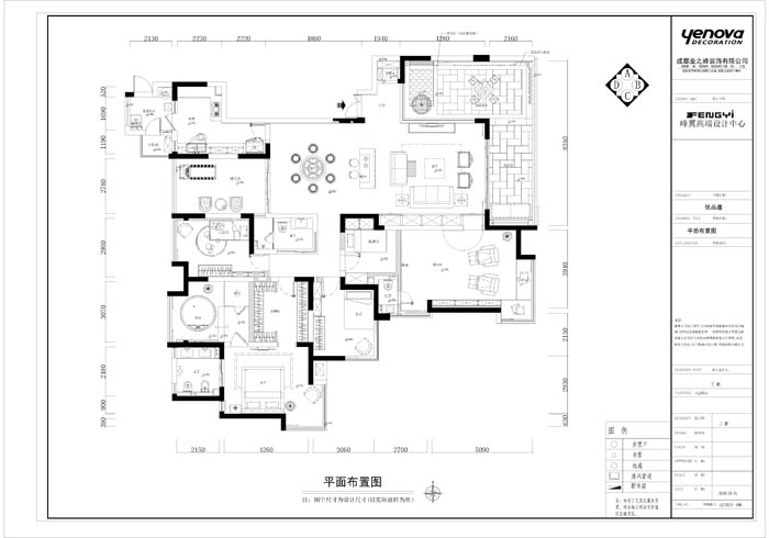 新鸿基悦城-新中式风格-四居室