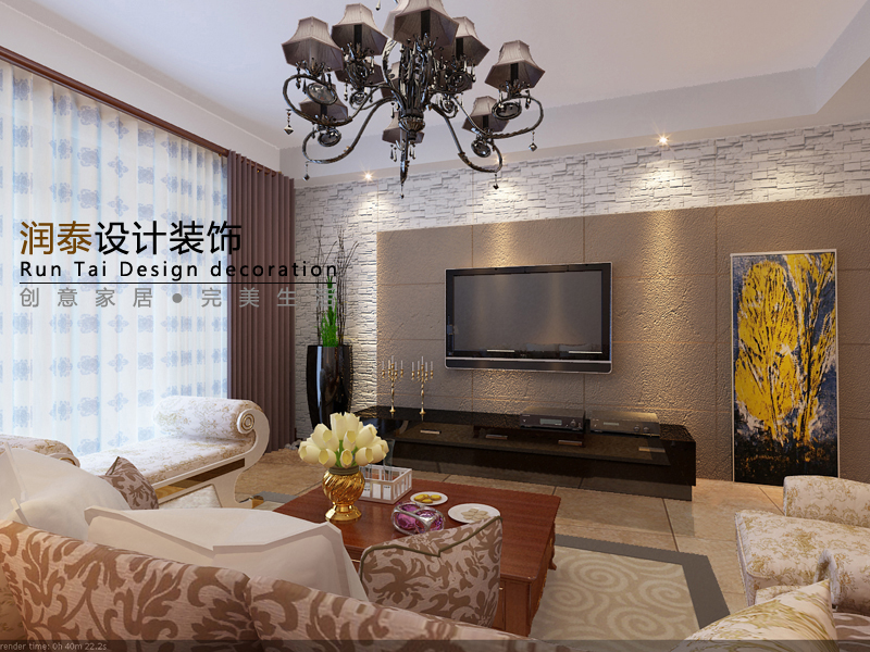 上海星河湾-现代简约-三居室