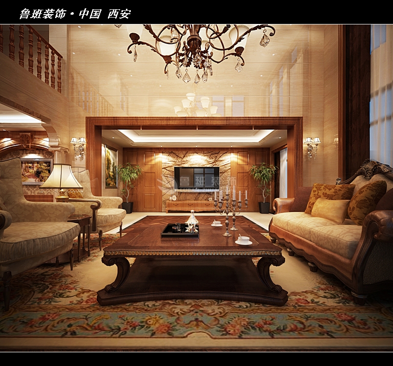 中海铂宫-混合型风格-别墅