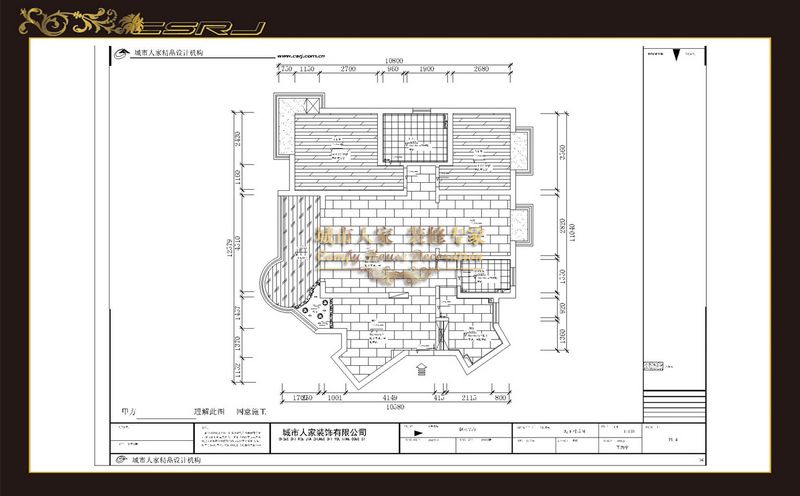 高新枫林华府-西式古典-三居室