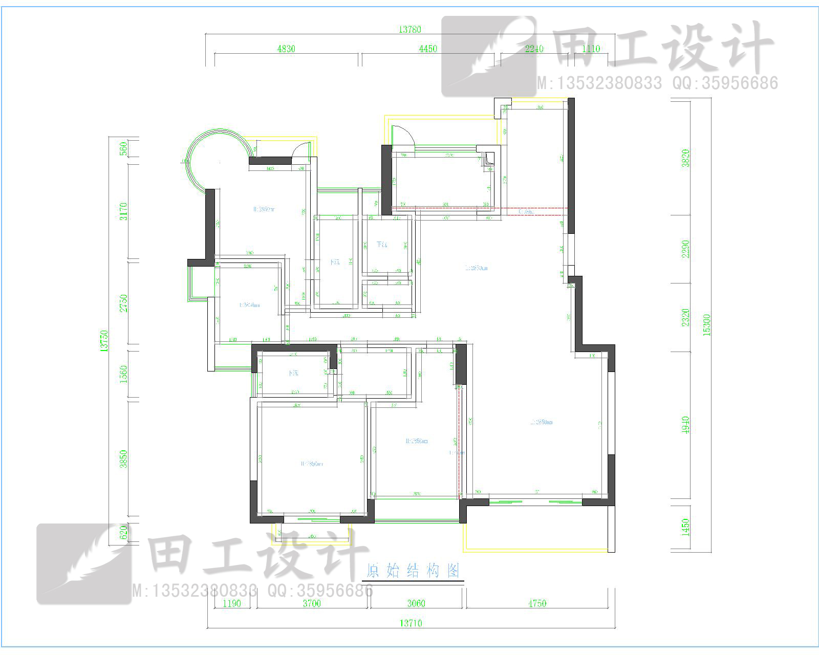 香缤城市花园-现代简约-四居室