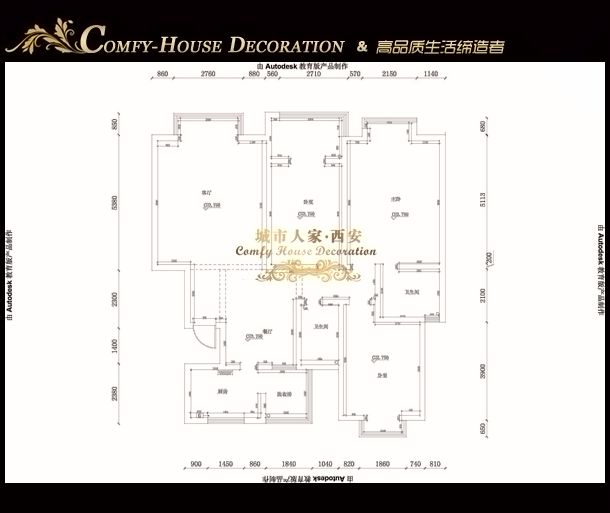 中华世纪城-新中式-三居室