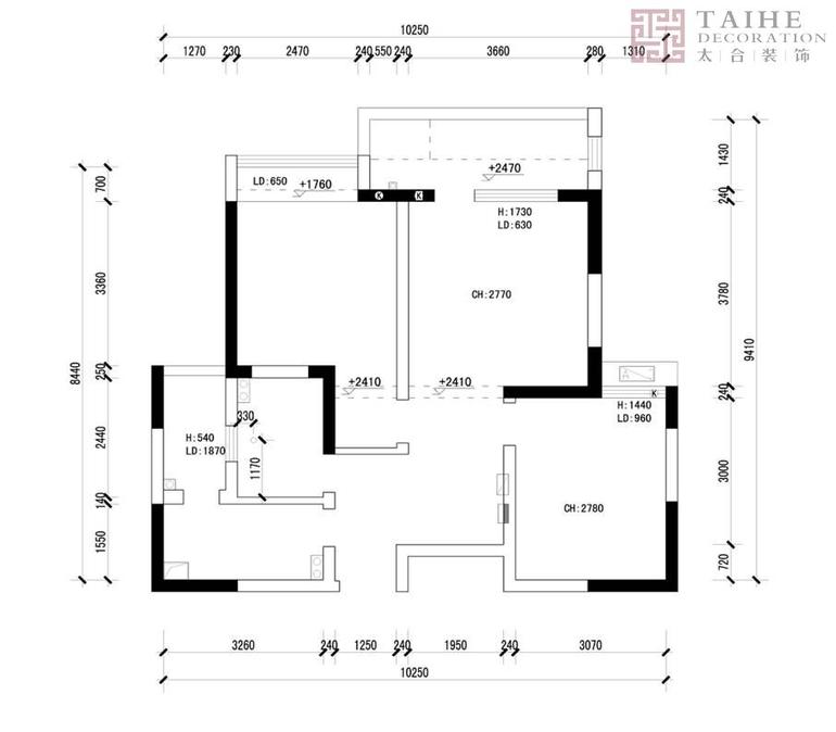 融科玖玖城-欧美风情-二居室