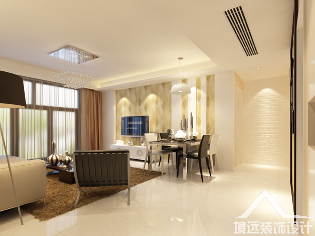 小上海新城三期-现代简约-三居室