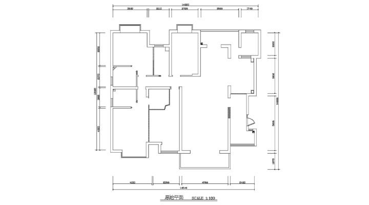 建业时光原著-中式古典-三居室