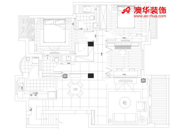 2008城市花园-地中海-五居室