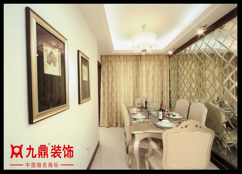 宏达世纪锦城-中式古典-三居室