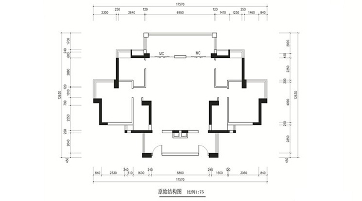 湘江世纪城-东南亚风格-四居室