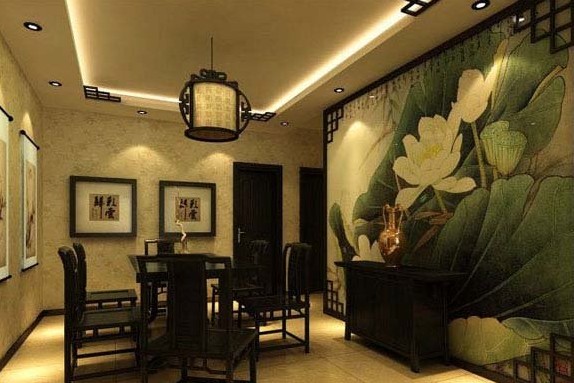 首创鸿恩国际生活区-中式古典-三居室