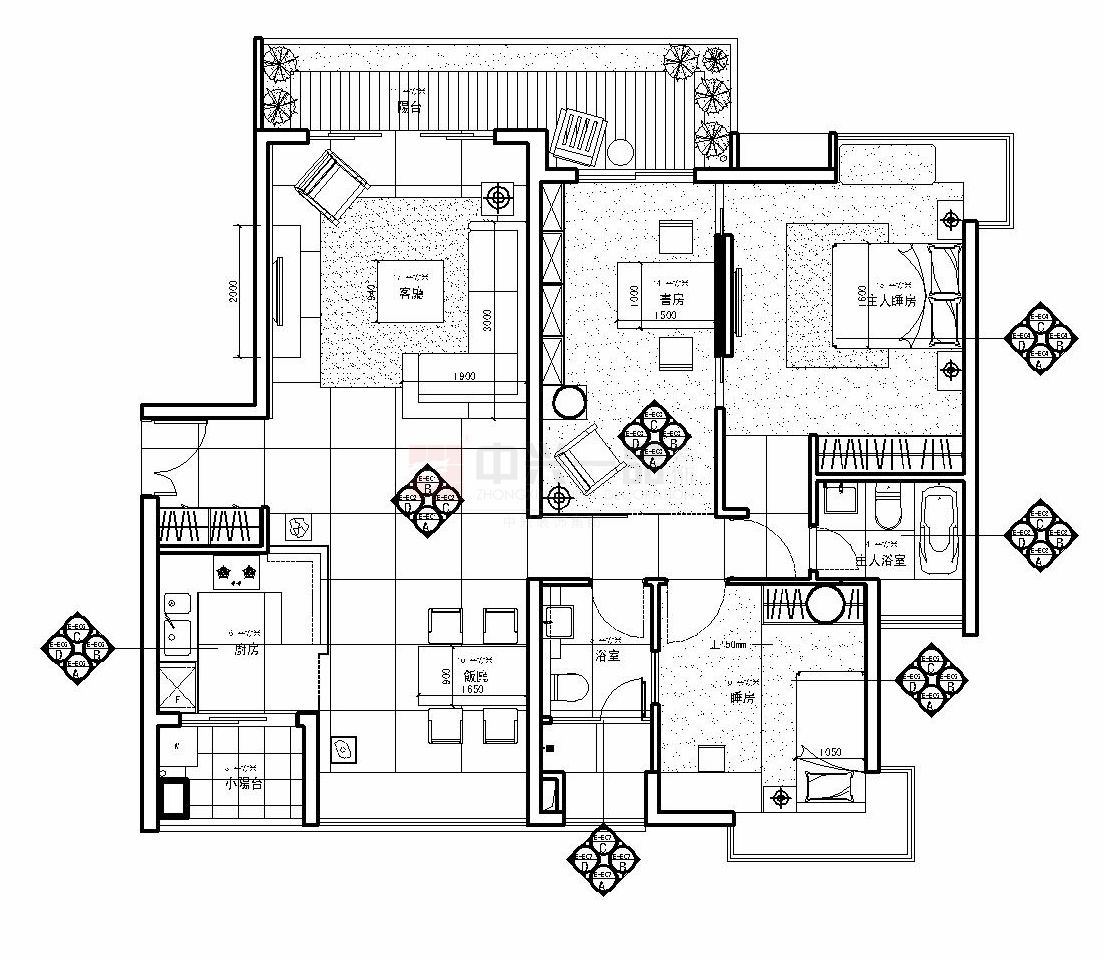 阳光嘉园-婚房-三居室