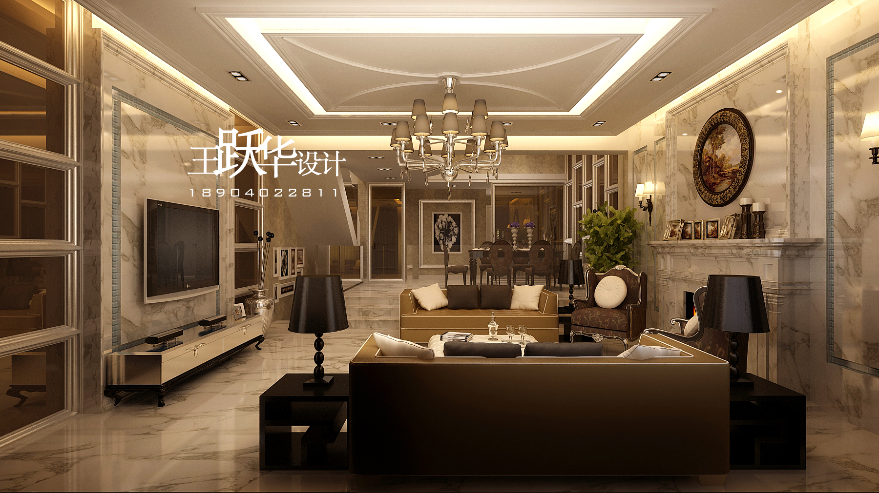 中海龙湾二期-现代奢华-别墅