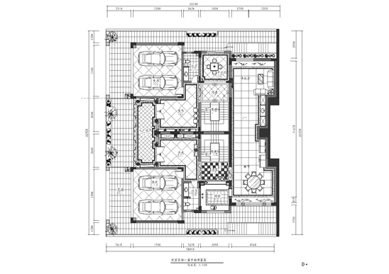 桂海花园-西式古典-五居室