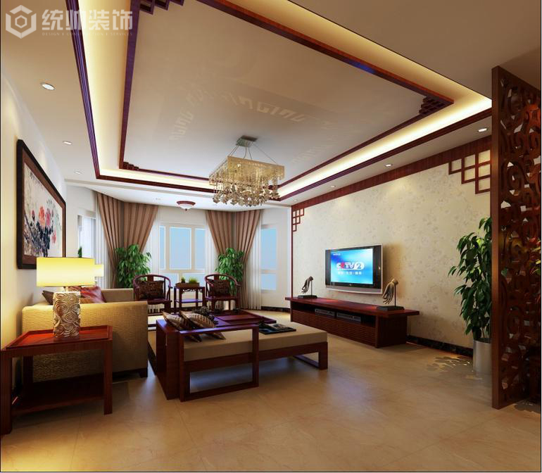上海滩大宁城-混合型风格-四居室