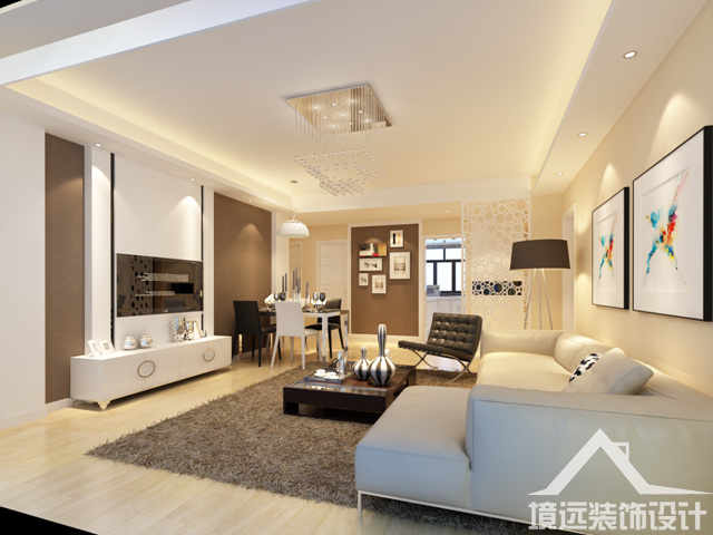 小上海新城三期-现代简约-三居室
