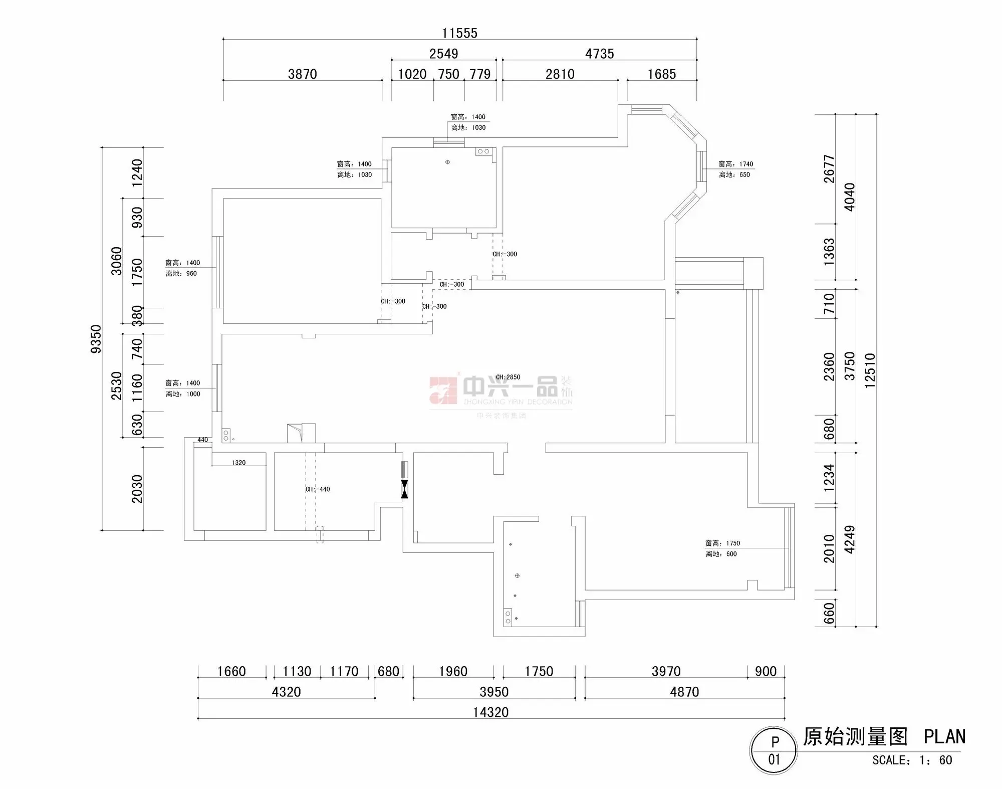 中富美林湖四期-简欧风格-三居室