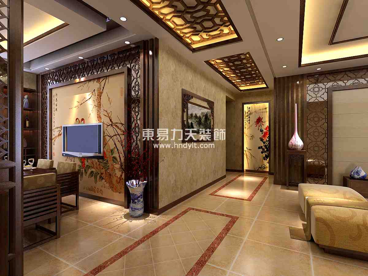 凤凰城-中式古典-一居室