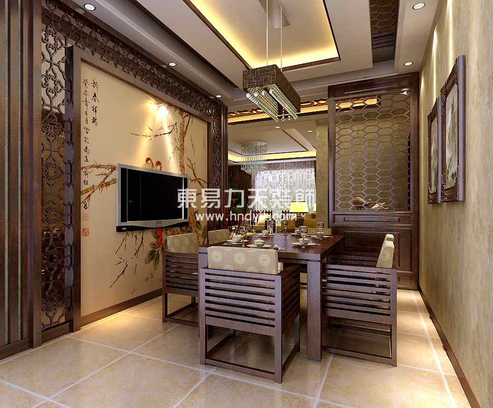 凤凰城-中式古典-一居室