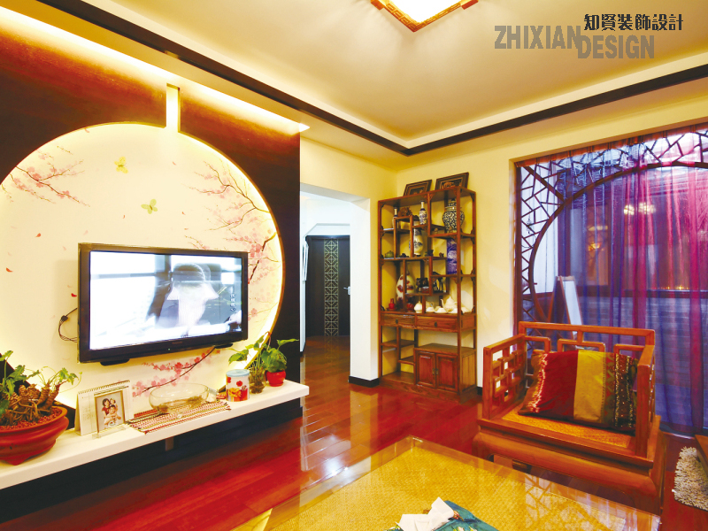 保利叶上海-现代中式-二居室