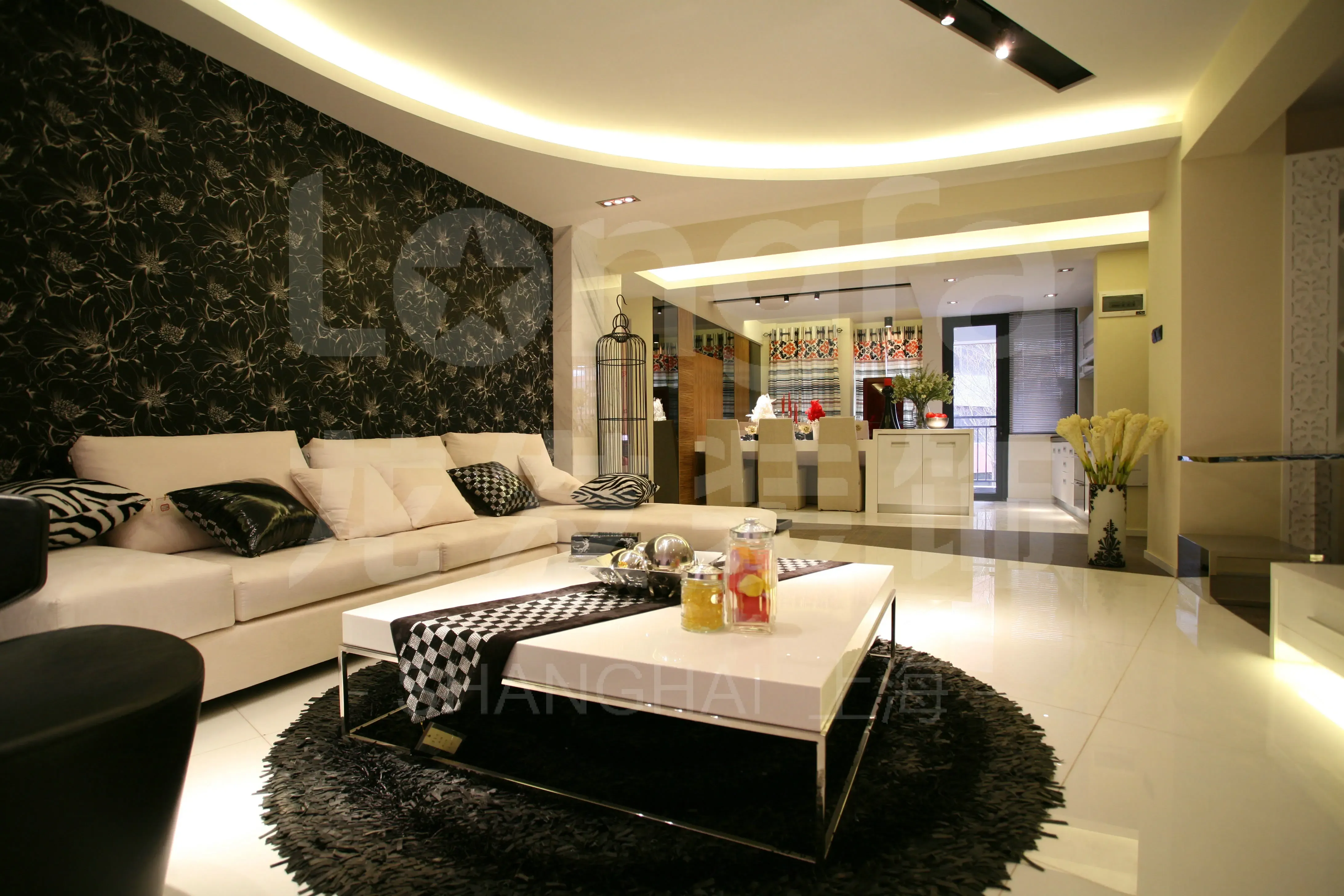 中环1号三期-混合型风格-三居室